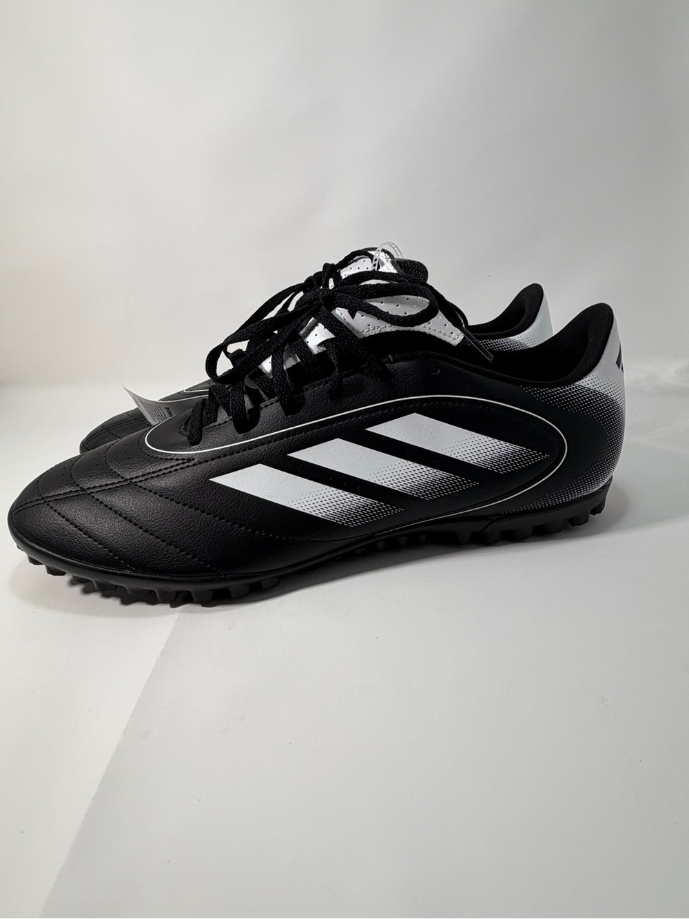 Adidas Men’s Black/White Turf Soccer Shoes size 13